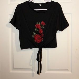 Floral Crop Top